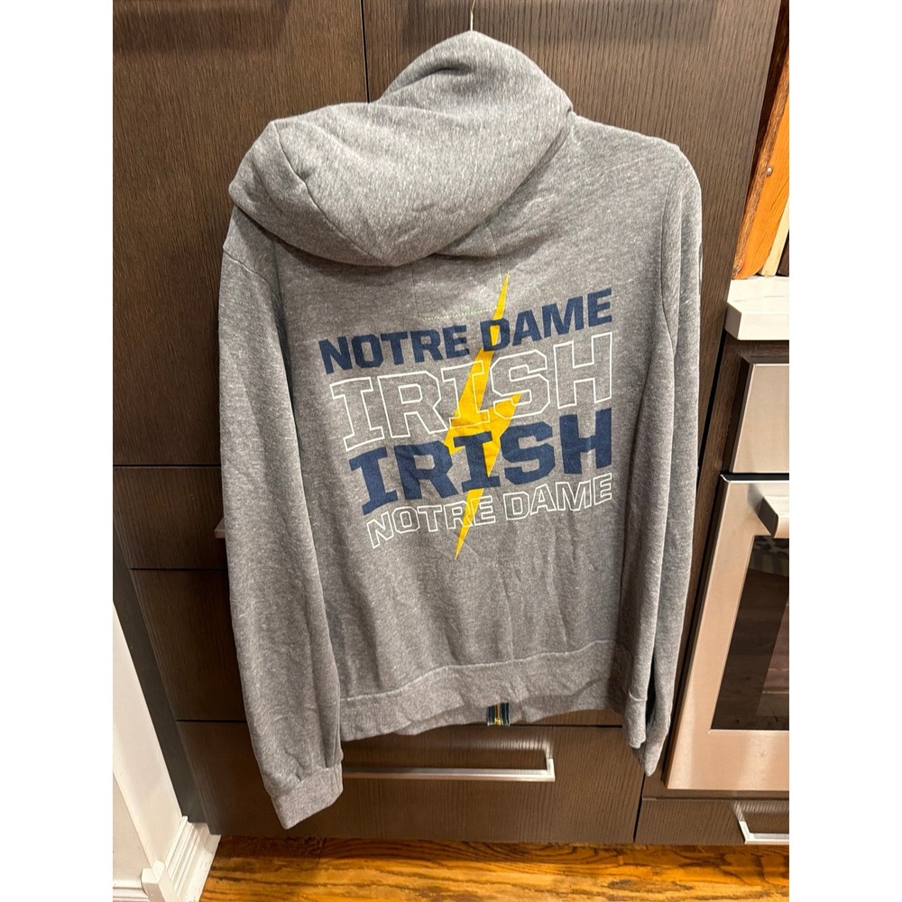 Aviator Nation Notre Dame Fighting Irish Zip Hoodie men's XL